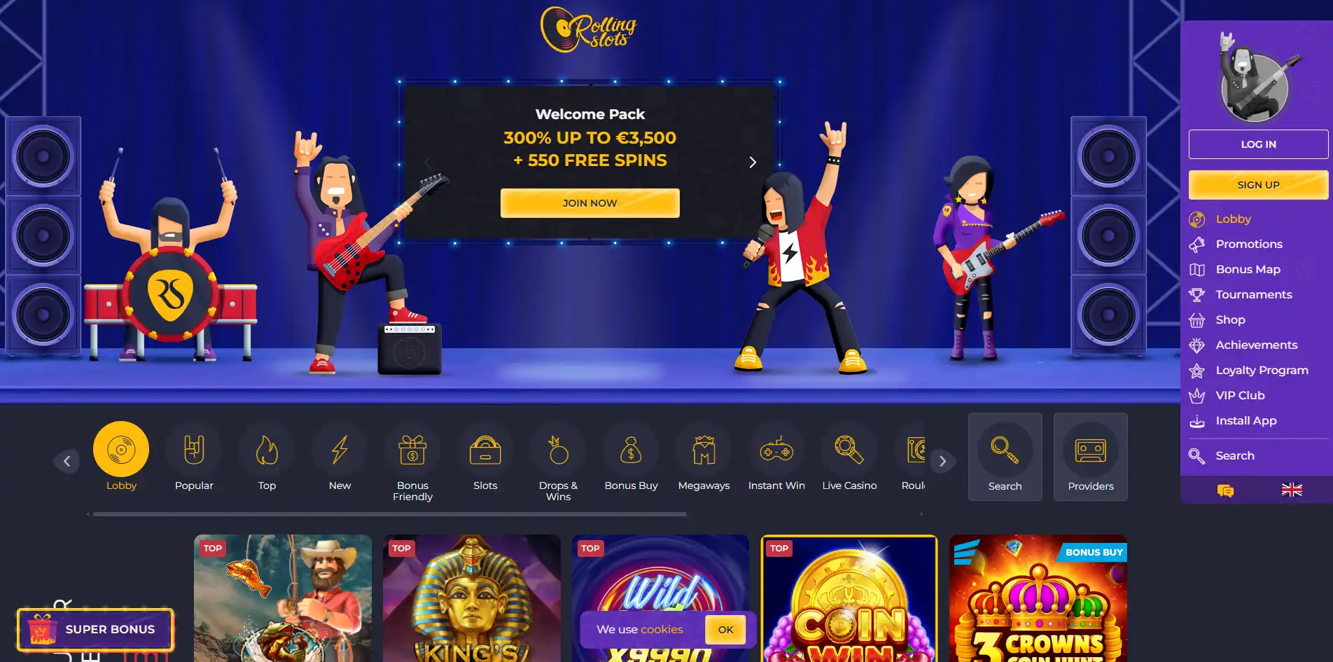 RollingSlots Casino
